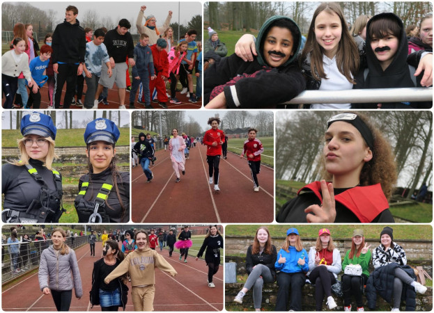 2023-02-21 Spendenlauf Collage